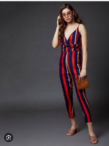 Striped JUMPSUIT on Sale For Today