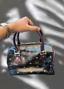 MCM Barrel Bag