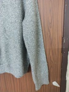 Cozy Grey Pullover Sweater