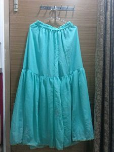 Turquoise Blue Sharara Pants And Kurta