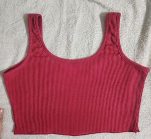 Light Rose Cropped Top