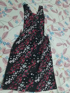 Floral Pinafore Dress