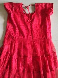Elegant Red Kurta