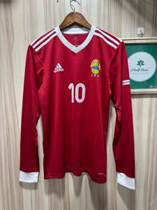 Adidas Climalite Tabela 18 Red Soccer Jersey