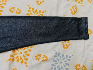 One Shoulder Black Top