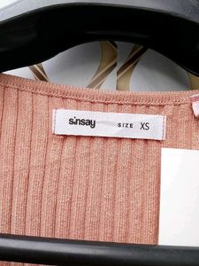 New With Tag Korean Cute Dori Peach Top