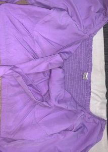 SSS Brand New Purple Color Sexy Crop Top - size L