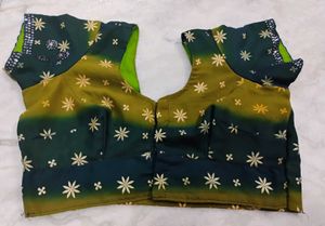 Green Colour Formal Blouse