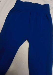 blue fitness legging
