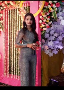 Glittery Bodyfitted Jumpsuit