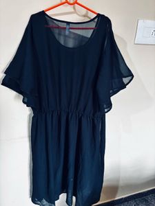 Beautiful black dress - 4XL