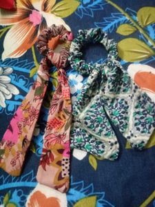 Korean-Style Elegant Hair Scrunchie - Soft &amp; Durab