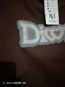 Brown Dior Tee