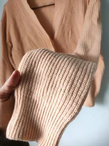 Peach Cardigan 🌸