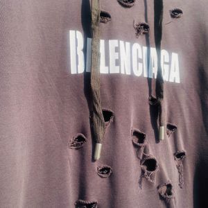 Balenciaga Distressed Hoodie