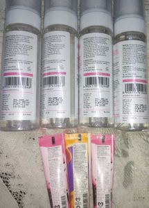 Plum Skincare Set: Toner &amp; Body Lotion