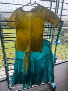 Fabindia Yellow Dress (3-4 Yrs)