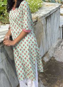 Floral Print Kurti