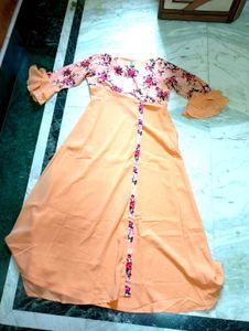 flower print kurti
