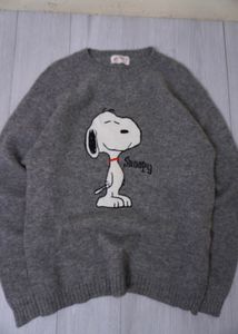 Snoopy Grey Pullover Sweater