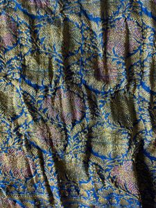 Pure Goergette khaddi weave  with blouse piec