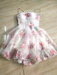 Floral Disney Mini Dress (Corset)