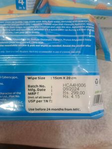 Mamaearth Towel Wipes