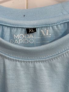 Light Blue Basic Tee