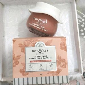 Dot & Key Pink Clay Mask