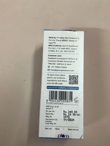 Plum Rice Water &amp; Niacinamide Serum