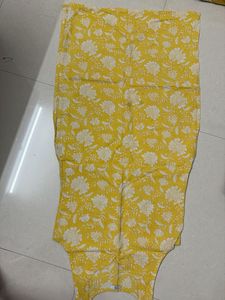 Yellow Floral Kurta