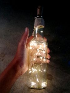 Small Bottle Lamp