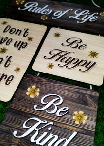 Wooden Wall Hanging Template