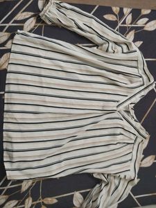 Striped Long Sleeve Top
