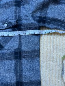 Grey colour, full and stylish shirt
