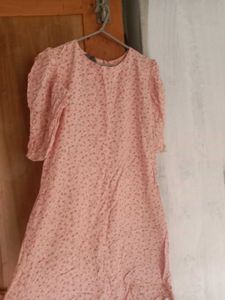 Pink Floral Short Top