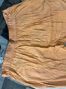 Orange Casual Pant plazo