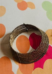 Silver Beaded Choker