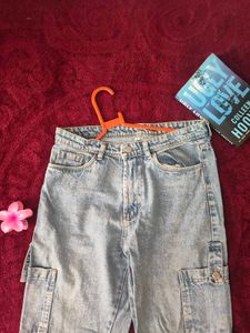 Cargo Denim Jeans