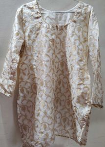 Elegant Floral Kurta