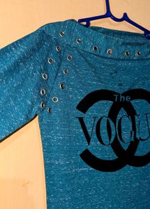 Women Solid Regular Sea Green Top