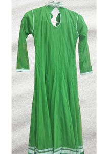 Green Dress Material