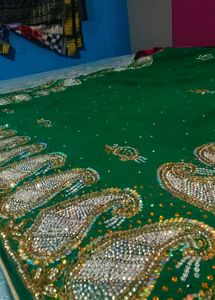 Heavy Work Saree