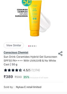 Conscious Chemist Sunscreen