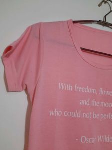 Get Free &amp; Oscar Wilde Quote Tee