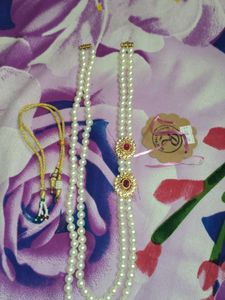 Pearl Necklace Set