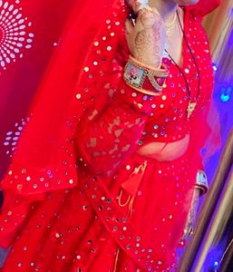 Mirror Work Lehenga Choli