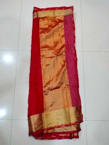 Red &amp; Gold Sari