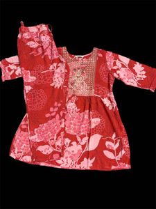 Embroidered Suit Set