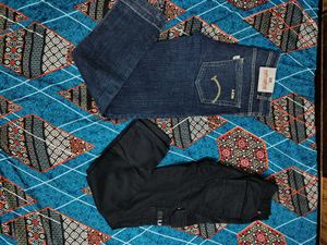 Jeans & Cargo Pants Set